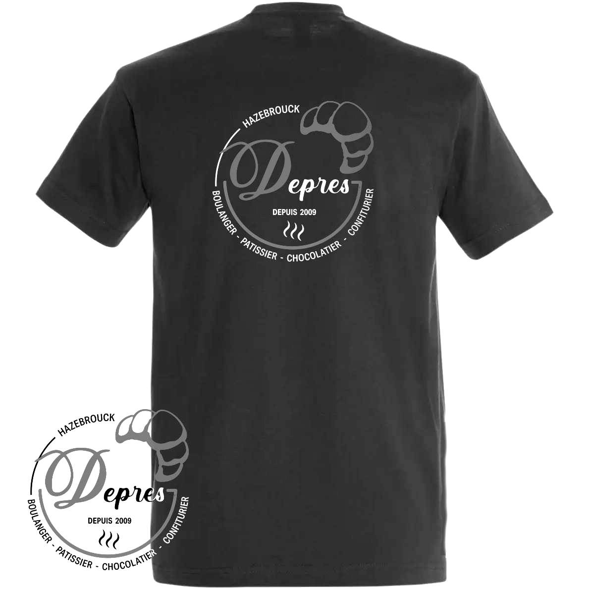 Une gamme de T-shirts pour la Boulangerie Depres d’Hazebrouck